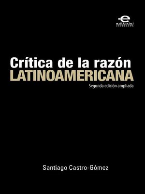 cover image of Crítica de la razón latinoamericana